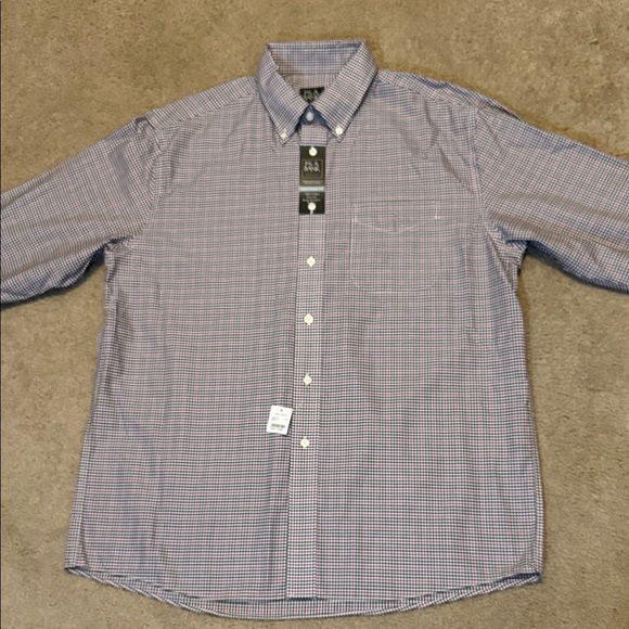Jos. A. Bank Other - New Jos. A. Bank Men's Black and Red Plaid Shirt